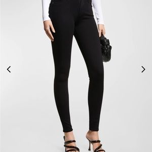 AG Jeans Farrah High Rise Skinny Jeans in black sz 25